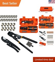PEX Pipe Clamp Cinch Tool Crimping Tool Crimper for Stainless Steel Clamps fr&hellip;