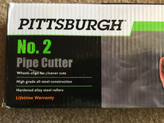 New No.2 Pipe Cutter, Cuts up to 2-1/2&Prime; By PITTSBURGH