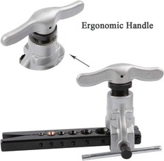 Portable Flaring Tool Kit with 7 Sizes for Easy HVAC and Plumbing Projects