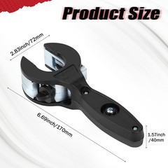 Ratchet-type Pipe Cutter One-hand Fast Pipe Cutting Tool For Cutting 5/16-1-1/8&Prime;