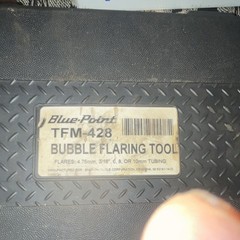 Blue-Point TFM-428 45&deg; Bubble Flaring Tool Kit 3/16in 4.75 6 8 10mm