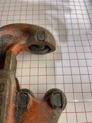 RIGID HEAVY DUTY PIPE CUTTER 1/8&Prime;-2&Prime; PIPE CAPACITY RIDGE TOOL CO
