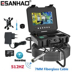 98ft Sewer Camera with 512HZ Locator Pipe Inspection Camera 10.1&Prime; Monitor DVR