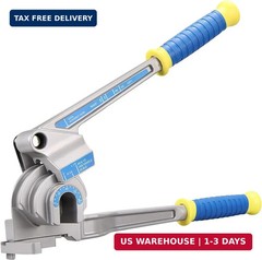 DOMINOX 3-IN-1 Tube Bender, Outer Diameter 1/4&Prime;, 3/8&Prime;, 1/2&Prime;, 0-180&deg; Manual Pipe