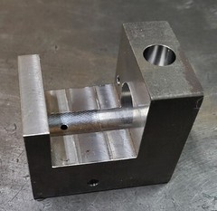 Clamp Arm Bracket, Parker HB632 Hydraulic Tube Bender, Part # 13387, Item # 43