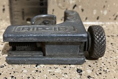 Ridgid Tubing Cutter No.104 USA 3/16&Prime; to 15/16&Prime; OD 5 to 24mm VINTAGE ELYRIA OHIO