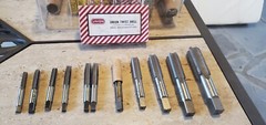 UNION 10 Piece TAP Thread Set , from 3/8&Prime; to 1&Prime; New USA MADE SAE