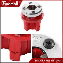 Findmall 3/8&Prime; Pipe Threader Dies Kit Ratchet Replacement for Plumbing