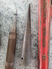 Vintage misc. Tools estate sale chalkline marker lot Plumber wrench LOT🔥🔥🔥