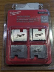 Milwaukee Model №: 48-36-1104 1-1/4 in. (1.25&Prime;) ALLOY NPT Pipe Threading Dies
