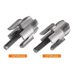 ✅2Set Integrated Internal & External Pipe Threading-Tool, PVC Pipe Threader Kit