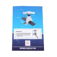Eccentric Flaring Tools Set and Tube Cutter Kit for 7 Dies Sizes 3/16-3/4inch
