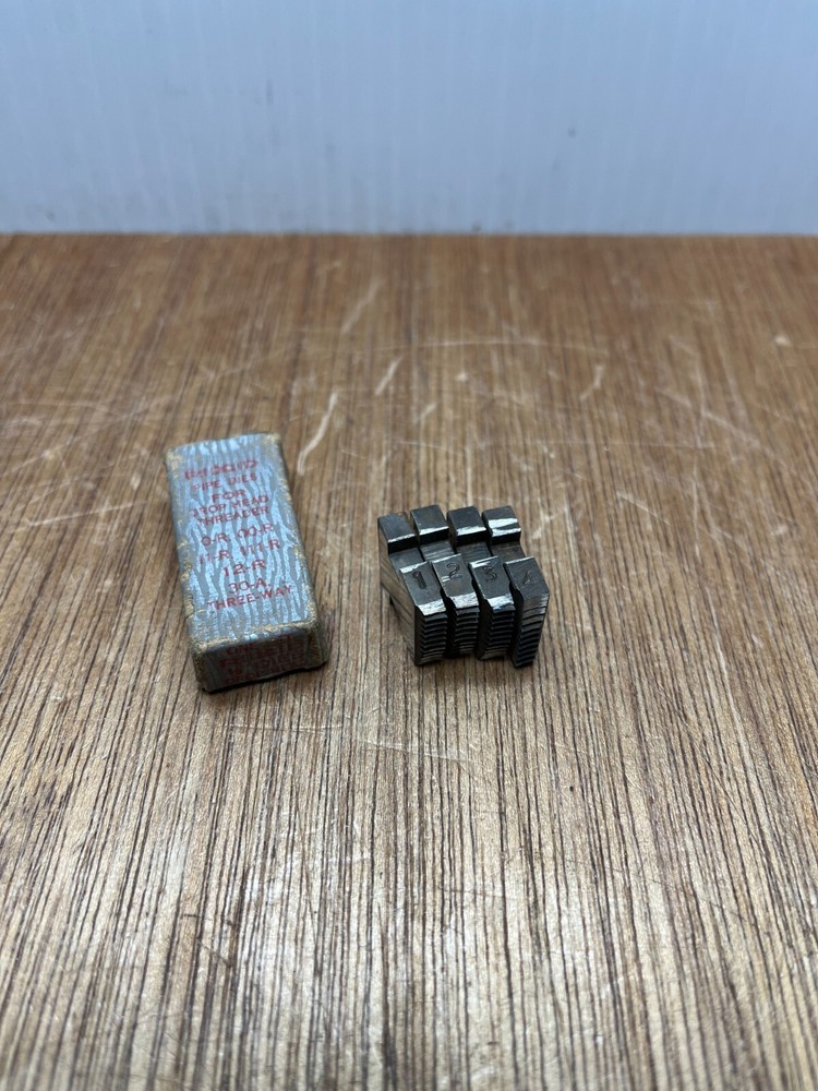 Ridgid NOS 3/8&Prime; Pipe Dies Drop Head Threader 0-R 00-R 11-R 111-R 12-R 30-A USA