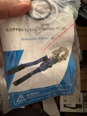 IBOSAD Copper Tube Fittings Hydraulic Pipe Crimping Tool with 1/2&Prime;,3/4&Prime; and 1&hellip;