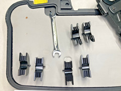 Apollo PEX Crimp Tool Kit w/ Case Cutter Go No-Go Gauge Multi Size Set NEW