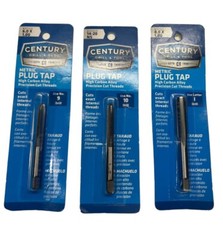 Century Drill & Tool 97310, 95009, 97312 Metric Plug Tap (LOT OF 3) **SALE**