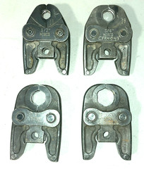 Nibco Press Jaws &ndash; 4 Jaw Set for PC-280 & PC-100 1/2&Prime;, 3/4&Prime;, 1&Prime; & 1-1/4&Prime;