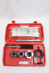 Central Forge Ratcheting Pipe Threader Tool Kit Set 30027 w/ 3 Dies