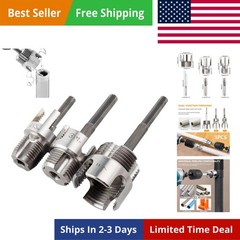 3Pcs Integrated Internal & External Pipe Threading Tool, Dual-Function Pipe T&hellip;