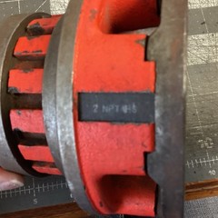 RIDGID 2&Prime; 12R Pipe Threader Die Head