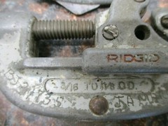 RIDGID 4 PIECE 1/8&Prime; TO 2-1/8&Prime; PIPE CUTTER SET NO.104 NO.10 NO.15 NO.20