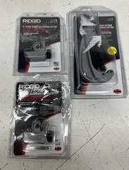 Ridgid 1/4in.-1 5/8in. Quick Tubing Cutter+(2) 3/4 in. Close Quarters Cutter