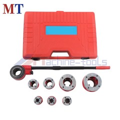 7 Size W/ Handle BSPT Pipe Threader Pipe Threader Threading 3/8&Prime; To 2&Prime; Dies