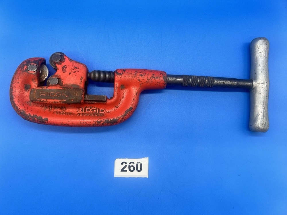 RIDGID 1A Heavy Duty No. 1-2 Pipe Cutter 1/8 in To 1 1/4&rdquo; USA