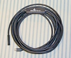 Bluefire Android USB Camera Flexible 10&prime; Endoscope / Drain / Snake / Inspection