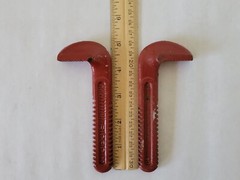 Ridgid 10 in Pipe Wrench Jaw Hook Replacement &ndash; Lot of 2 &ndash; NEW