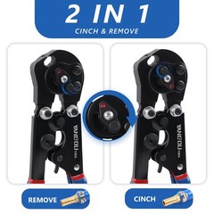 2 IN 1 Ratchet PEX Crimping Tool Cinch and Remove Dual Function Ergonomic&hellip;