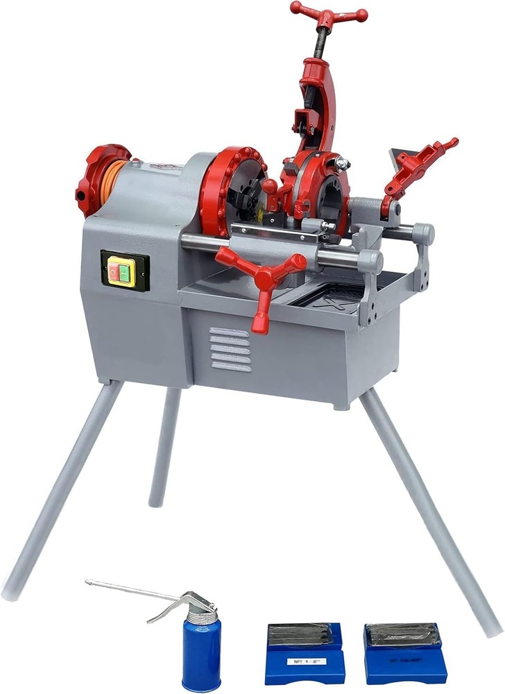 1/2&Prime;-3&Prime; Electric Pipe Threader Machine with Oilling System110V Threading Cutter