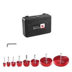 8-Piece Pipe Reamer Kit for PVC CPVC ABS