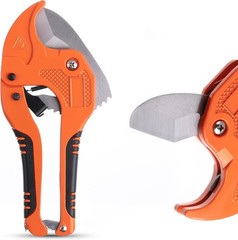 Precision PVC Pipe Cutter: Ratchet Design for Effortless Cutting of 1-5/8&Prime; Pipes
