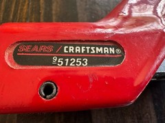 Craftsman Professional Combination Tubing Pipe Cutter Tool 51253 5/8 To 2 5/8