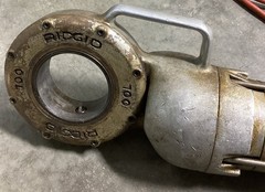 Used Rigid No. 700 Model A Pipe Threader Ser. 1007807 115V 14A