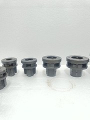 EGA MASTER PIPE THREADING DIE SET&ndash;1/4&Prime; TO 2&Prime; BSPT WITH RATCHET HANDLE HEAVY DUTY