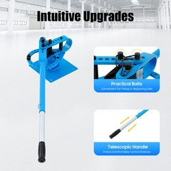 7 Circular Dies Manual Tube Bender For Bending Pipes Made Of Mild Steel