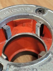 Ridgid 12-R 2&Prime; NPT Pipe Threader Die Head for Ratcheting Pipe Threader