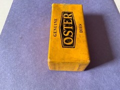 Genuine OSTER Dies X1 high speed steel 1 3/4 &ldquo; N.C. BOLT