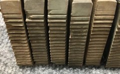 Lot of 11 Oster 326 Pipe Threader Die head replacement cutter bits 4-1/2 & 5