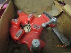 Ridgid 47640 1/8&Prime;-3/4&Prime; Model 515 Pipe Threading Die Head &ndash; NEW Old Stock
