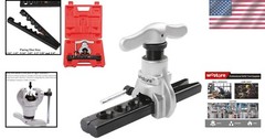 Portable Flaring Tool Kit with 7 Sizes for Easy HVAC and Plumbing Projects