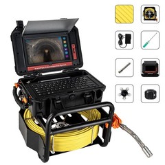 300FT Sewer Inspection Camera 10.1&Prime; HD Touchscreen Pipe Inspection Camera 16GB