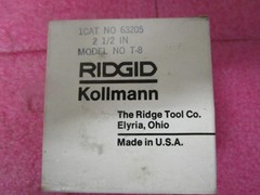 Ridgid 63205 T-8 2-1/2&Prime; Drain Cleaning Grease Cutter for 1-1/4&Prime; Sectional Cables