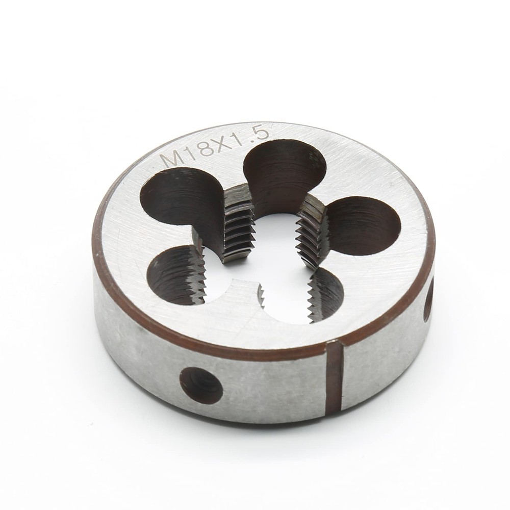 Qjaiune M18 x 1.5 Metric Right Hand Thread Die for Threading, 18mm Thread & 1&hellip;