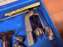 Vintage Gould Imperial Eastman Tubing Flaring & Swagging Tool Kit Case USA 45&deg;