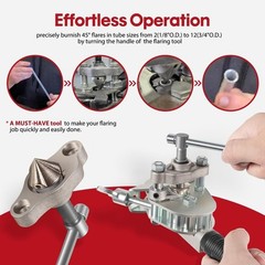 945TH-BPD 45&deg; Manual Flaring Tool for Copper Aluminum Tubing 1/8-3/4 O.D. HVAC