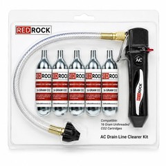 RedRock Gallo Drain Gun with 5 Unthreaded CO2 Cartridges for A/C Condensate L&hellip;