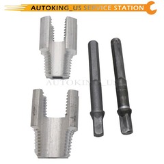 PVC Pipe Threader Kit Integrated Internal External Tool For Plastic US